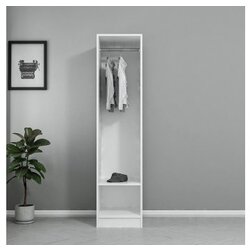 Hanah home garderober kale 190 white Cene