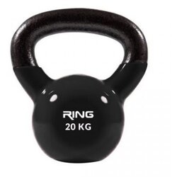 Ring 20kg metal+vinyl RX DB2174-20 black Kettlebell Cene