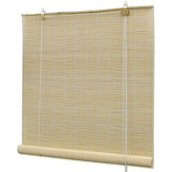 vidaXL Rolete za zatamnjivanje od bambusa 80x220 cm prirodna boja Cijene