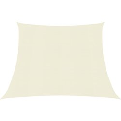 vidaXL Jedro za zaštitu od sunca 160 g/m² krem 4/5 x 3 m HDPE Cijene
