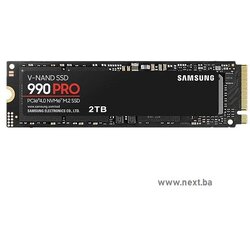 SSD 2TB Samsung 990 PRO M.2 NVMe MZ-V9P2T0BW Cene