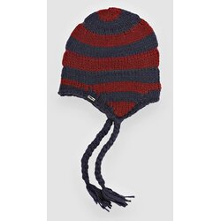 Dimito Crochet Stripe Ear Flap Kapa navy Cene