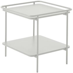Unique Furniture Kovinska stranska mizica 45x45 cm Yuba – Cene