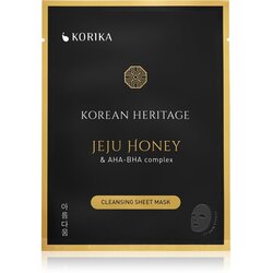 KORIKA Korean Heritage Jeju Honey & AHA-BHA Complex Cleansing Sheet Mask maska iz platna s čistilnim učinkom Jeju honey & AHA - BHA complex sheet mask Cene