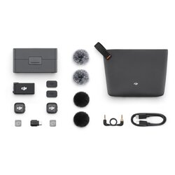 Dji mic 3 (2 tx + 1 rx + charging case) mikrofon ( CP.RN.00000480.01 ) Cene