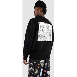 Poetic Collective Demon Crewneck Pulover black Cene
