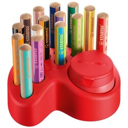 Stabilo woody 3 u 1(drvena/ vodena i voštana bojica)-kids desk set Cene