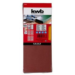 KWB set brusnih papira 93x230 GR60-180, 50/1 | drvo-metal, alu-oksid Cene