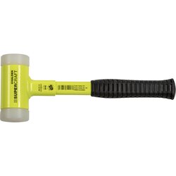 Halder SUPERCRAFT soft-face mallet 60 SUPERCR yellow Grip Cene