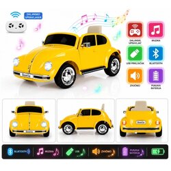 Winner Bike Vozila na baterije BIC.VW BEETLE JE1818 YELLOW Cene
