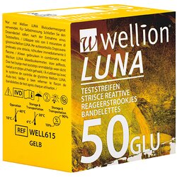 Wellion LUNA merilni lističi za glukozo (50 lističev) Cene