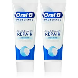 Oral-b Gum & Enamel Repair Fresh White zobna pasta za svež dah 2x75 ml Cene