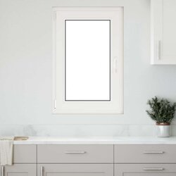  Okno za klet RISOR 60 x 100 cm PVC in steklo Bela, (5000215119) Cene