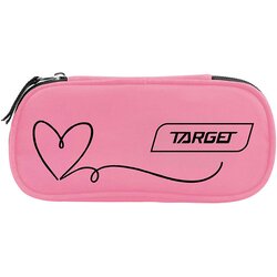Target Tvrda pernica Compact Pink Heart