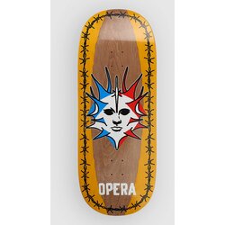 Opera Skateboards Fatties Torn Spike Ex7 12" Skateboard deska brown / yellow Cene