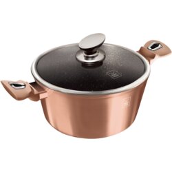 Kaufmax šerpa sa poklopcem 28CM rose gold metalic collection KM-0057 Cene