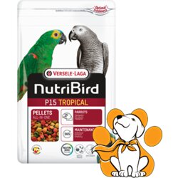 Versele-laga nutribird Tropical P15 Hrana Za Velike Papagaje 1kg Cene