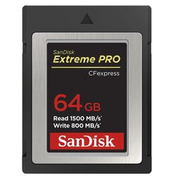 Sandisk Cfexpress extreme pro 64GB memorijska kartica, Type B, 1500MB/s, 800MB/s, Cene