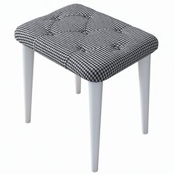 Hanah home BM101 - 2234 BlackWhite Pouffe Cene