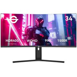 TITAN ARMY ukrivljen gaming monitor C34A1R+, VA, 34inch Cene