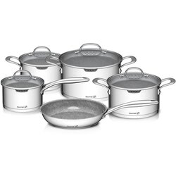 G21 set posode Gourmet Miracle s cedilom, 9 kosov, nerjaveče jeklo/greblon Cene