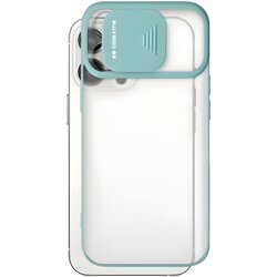 CASEME Slide etui s zaščito kamere za Apple iPhone 12 Pro - Zelena Cene