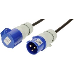 maxCamp 165376 tok podaljšek 16 A modra\, črna 25 m H07RN-F 3G 1\,5 mm² UV odporen\, odporen na olje in abrazijo\, prilagodljiv\, kislinsko odporen, (20434451) Cene