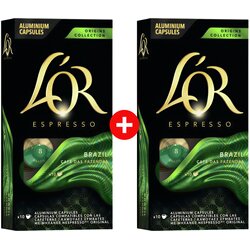 Lor L'OR Kapsule za kafu Brasil 8 1+1 Cene