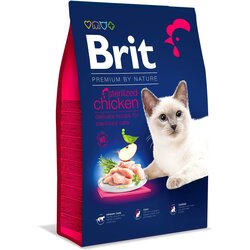 Brit Premium by Nature Sterilised Cat piletina 8 kg Cene