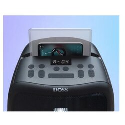 DOSS bt zvučnik partyboom WB-382 v5.0 IPX5 snaga 70W led svetla crni Cene