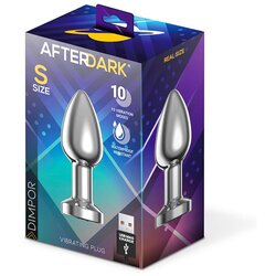 Afterdark Dimpor Metal Vibrating Anal Plug Size S Cene