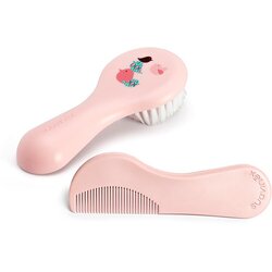 Suavinex Tigers Brush-comb Set set za djecu od rođenja Pink 2 kom Cene