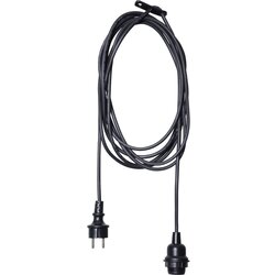 Star Trading Črn kabel s končnim pokrovom za žarnico Best Season Cord Ute, dolžina 5 m Cene