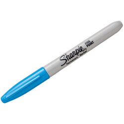 Sharpie permanentni marker fine plava briliant Cene