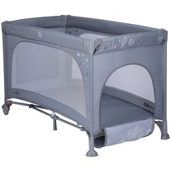 Freeon prenosna postelja Nook z odprtino gray Cene