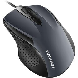 TECKNET žična usb miška z ergonomsko zasnovo odprta embalaža Cene
