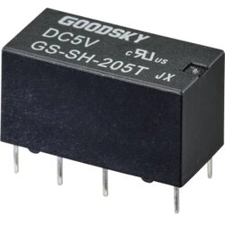 GoodSky GS-SH-205T relej za tiskane pločice 5 V/DC 2 A 2 prebacivanje 1 St. Tube Cene