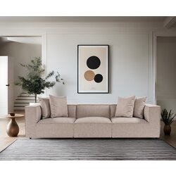 Atelier Del Sofa sora 3 - sand beige sand beige 3-Seat sofa Cene