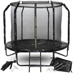 SKYFLYER trampolin crni – 244 cm Cene
