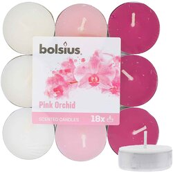 Bolsius Scented Tealights Orchid 4h čajna svijeća 18 kom Cene