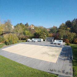 CF GROUP Rolo pokrivalo Flex pravokotno, 800 x 400 cm - peščeno - Zunanje mere: 850 x 450 cm Cene
