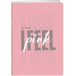 Play exclusive, sveska sa PP koricama, 80 lista, I feel colors - odaberite motiv A5 Dikto Roze Cene
