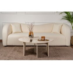 Hanah home sto za dnevnu sobu moira travertine Cene