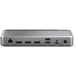ALOGIC 100W USB-C DX3 Triple 4K Display Docking Station Space Gr Cene