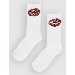 Santa Cruz Broken Dot Socks white Cene