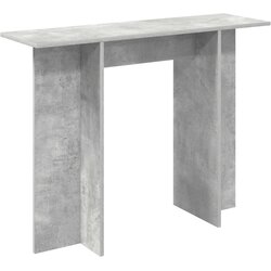 vidaXL Konzolna miza Betonsko siva 100 x 30 x 75 cm Inženirski les, (5000286089) Cene