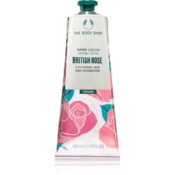 The Body Shop British Rose Hand Cream vlažilna krema za roke 100 ml Cene