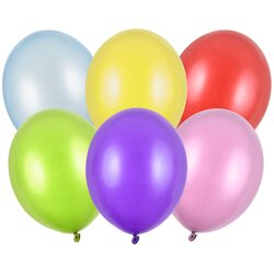 PARTY DECO baloni strong 30 cm, metalik mešanica Cene