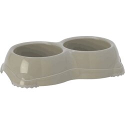 Moderna Dupla posuda Double Smarty Bowl Medium - siva Cene