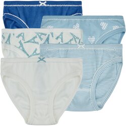 Petit Bateau Hlačke 5 CULOTTES Modra Cene